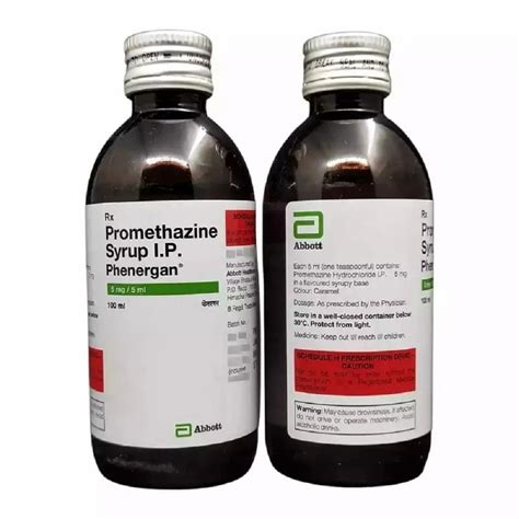 phenergan cough syrup
